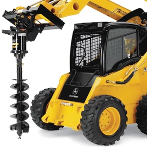 John Deere Skid Steer with Auger